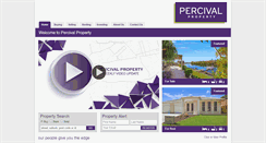Desktop Screenshot of percival.com.au